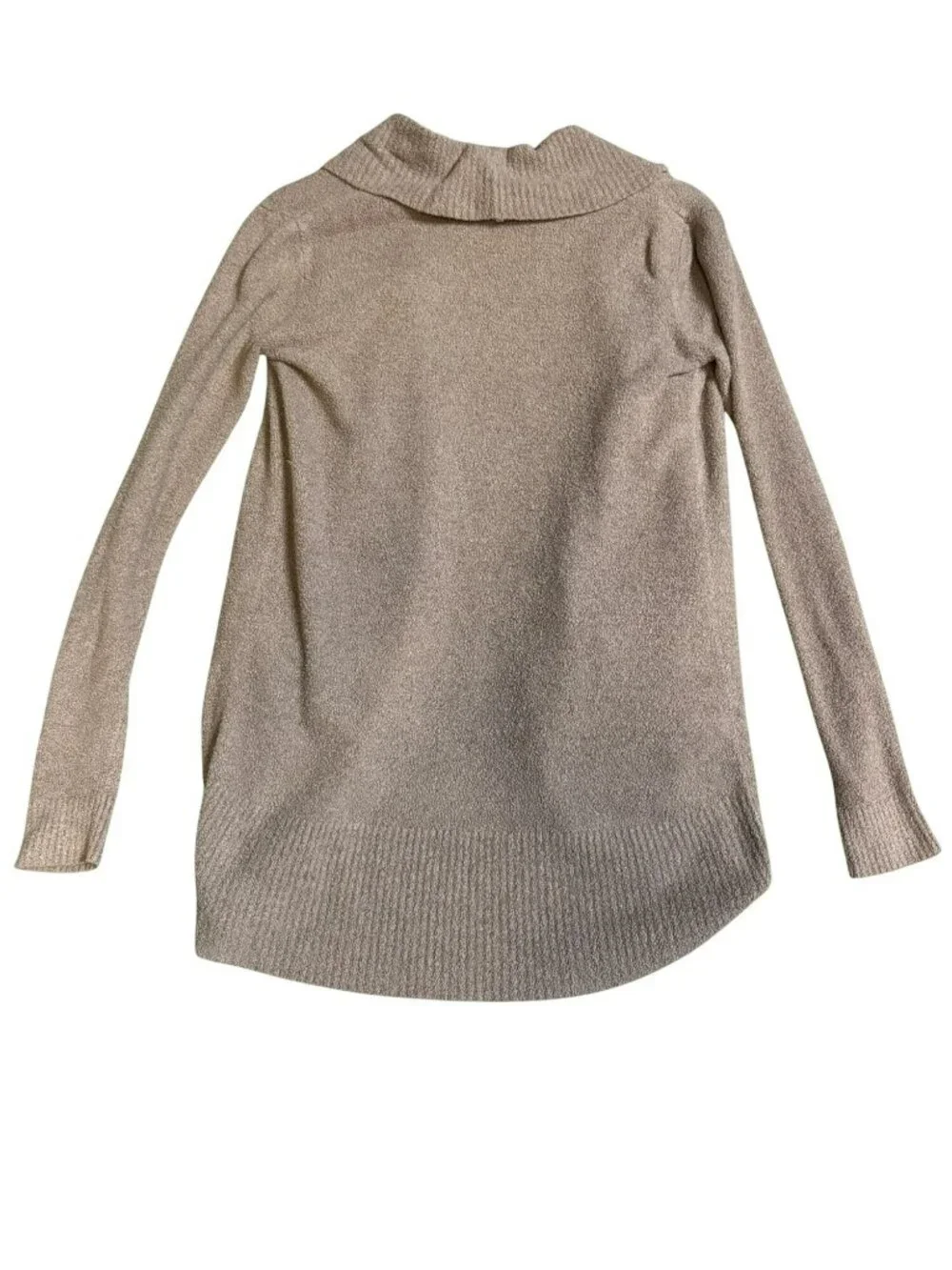 Barefoot Dreams CozyChic Lite Circle Cardigan Brown Taupe Women’s XS/S